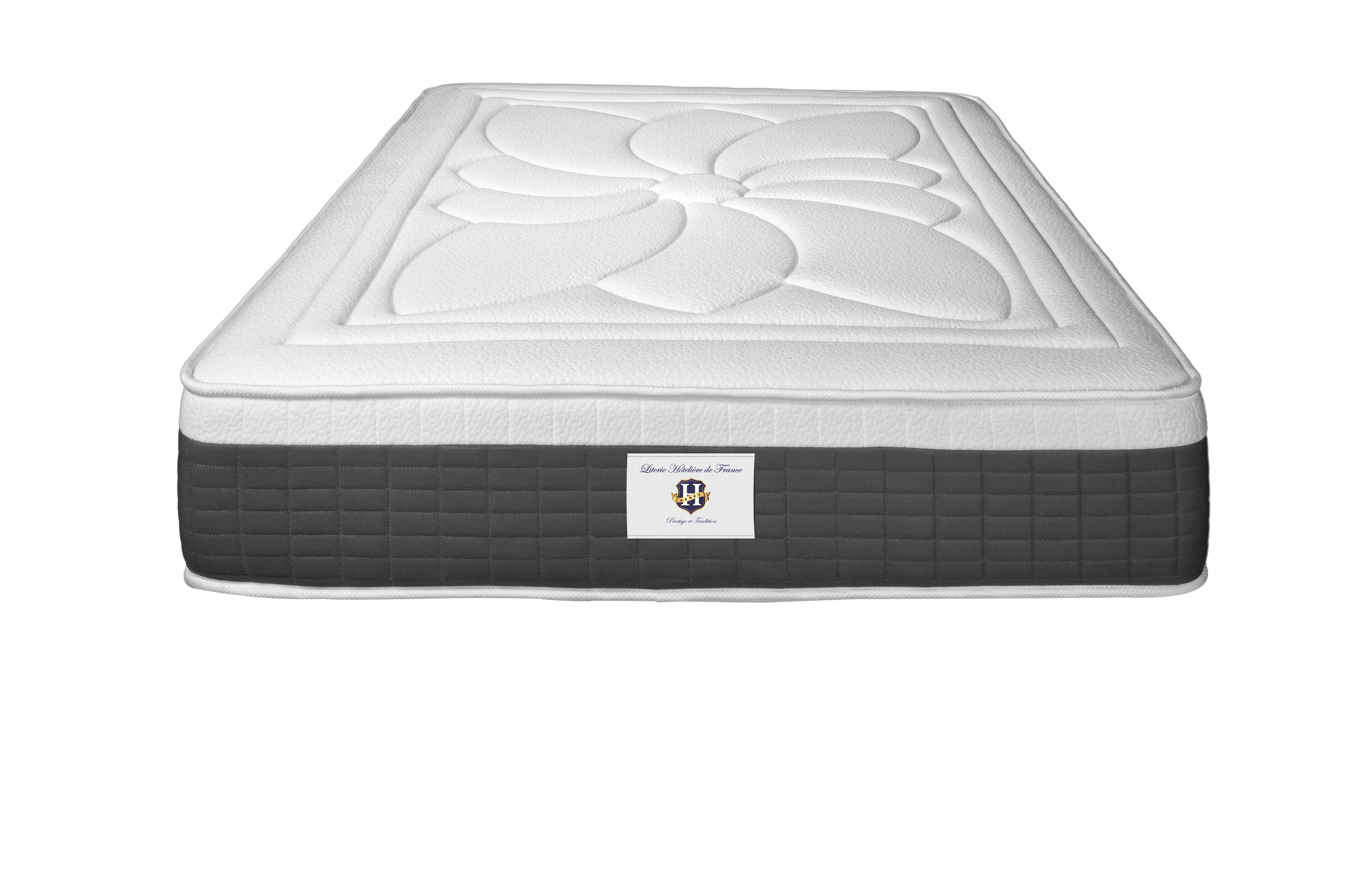 Fontainebleau - Mattress - White/Grey