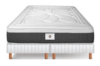 Fontainebleau - Mattress + Box Spring Set - White/Grey