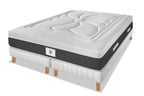 Fontainebleau - Mattress + Box Spring Set - White/Grey