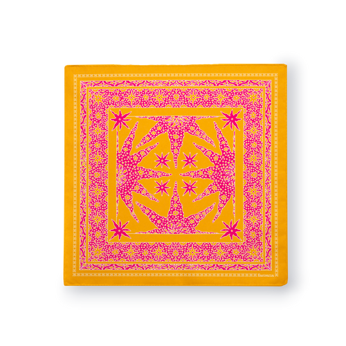 Samui Scarf - Orange & Pink