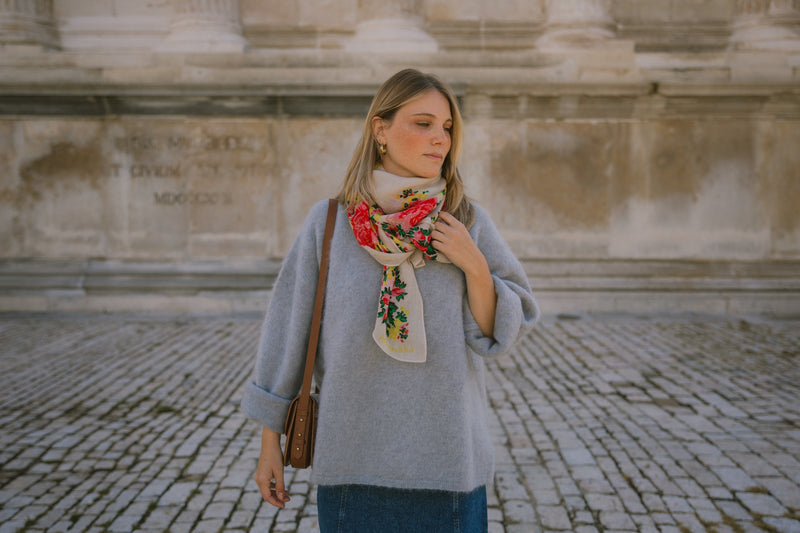 Foulard Elena - Ecru