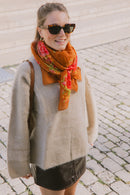 Foulard Elena - Noisette