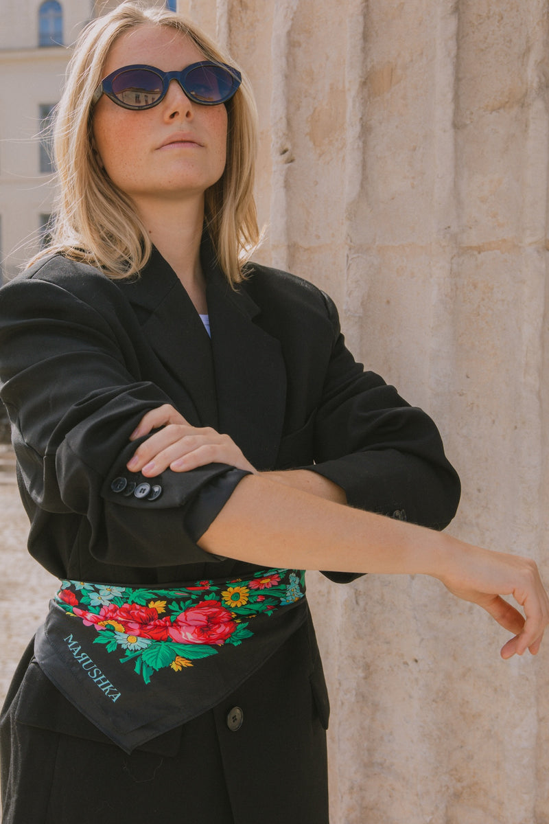 Foulard Pivonka - Noir