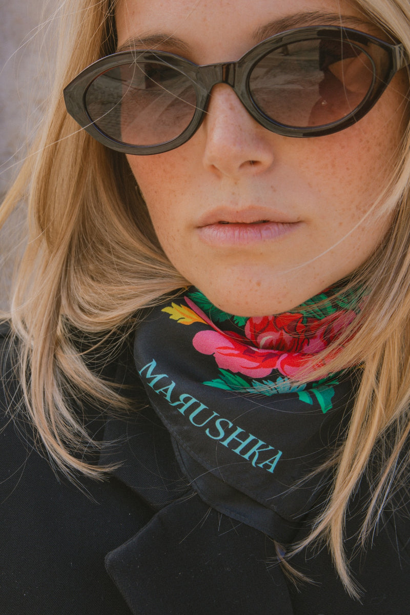 Foulard Pivonka - Noir