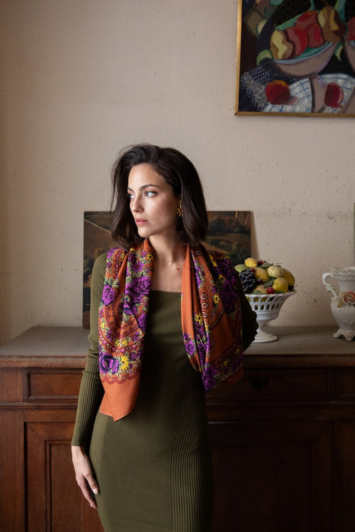 Foulard Slave - Chocolat