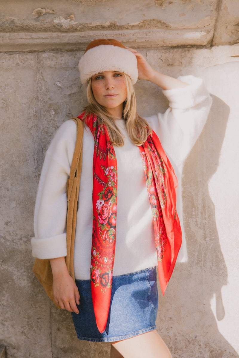 Foulard Slave - Rouge