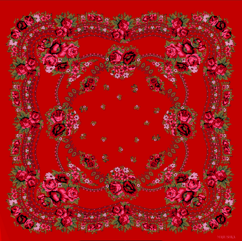 Foulard Slave - Rouge