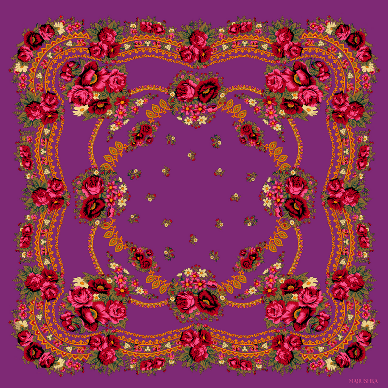 Foulard Slave - Violet