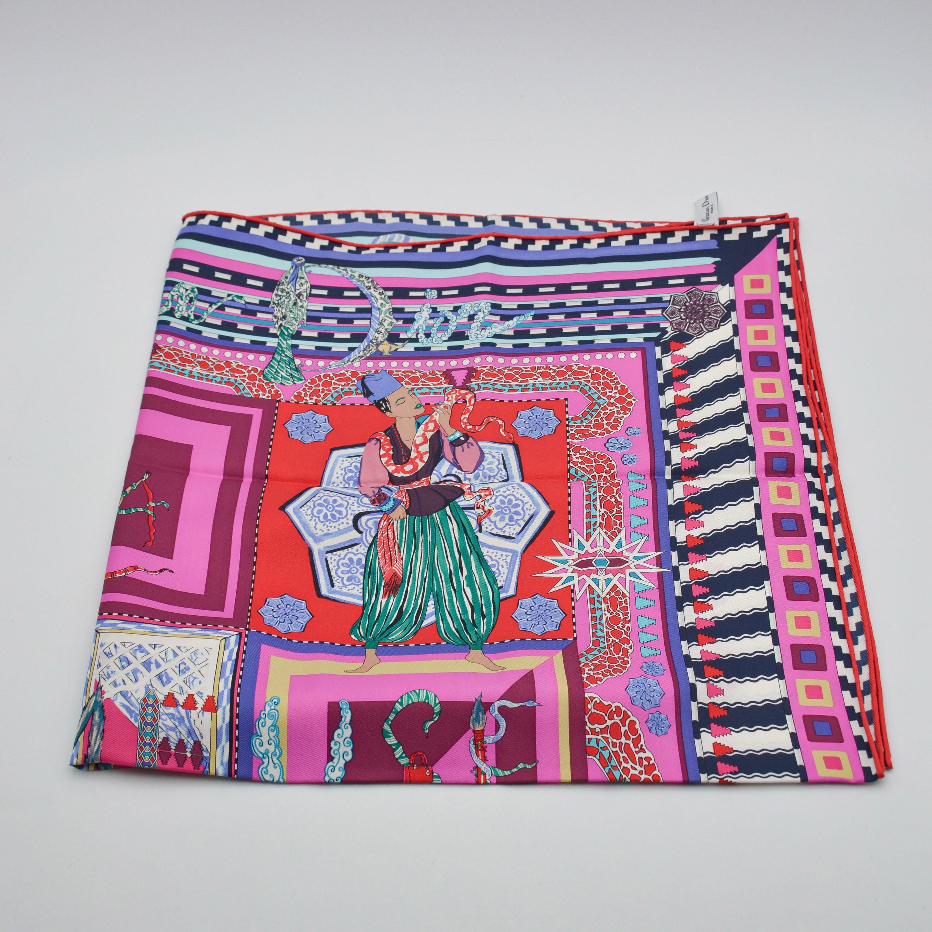 Pañuelo Dior Multicolor Oriente