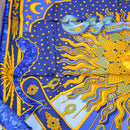 Hermès scarf “Carpe Diem” Joachim Metz 1994