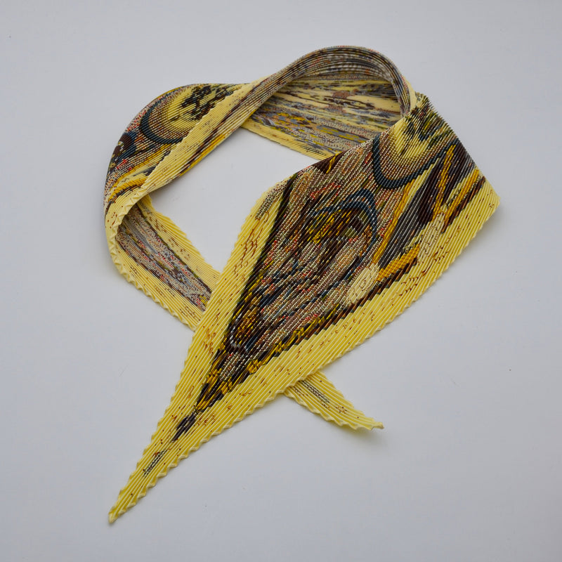 Hermès Plissé “Dreams of Australia” Scarf 1999