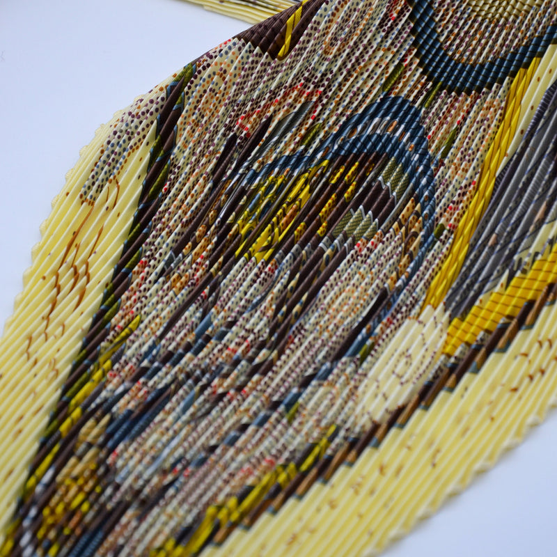 Hermès Plissé “Dreams of Australia” Scarf 1999