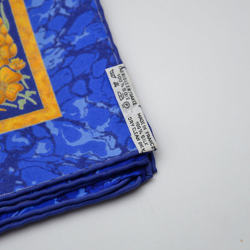 Hermès scarf “Carpe Diem” Joachim Metz 1994
