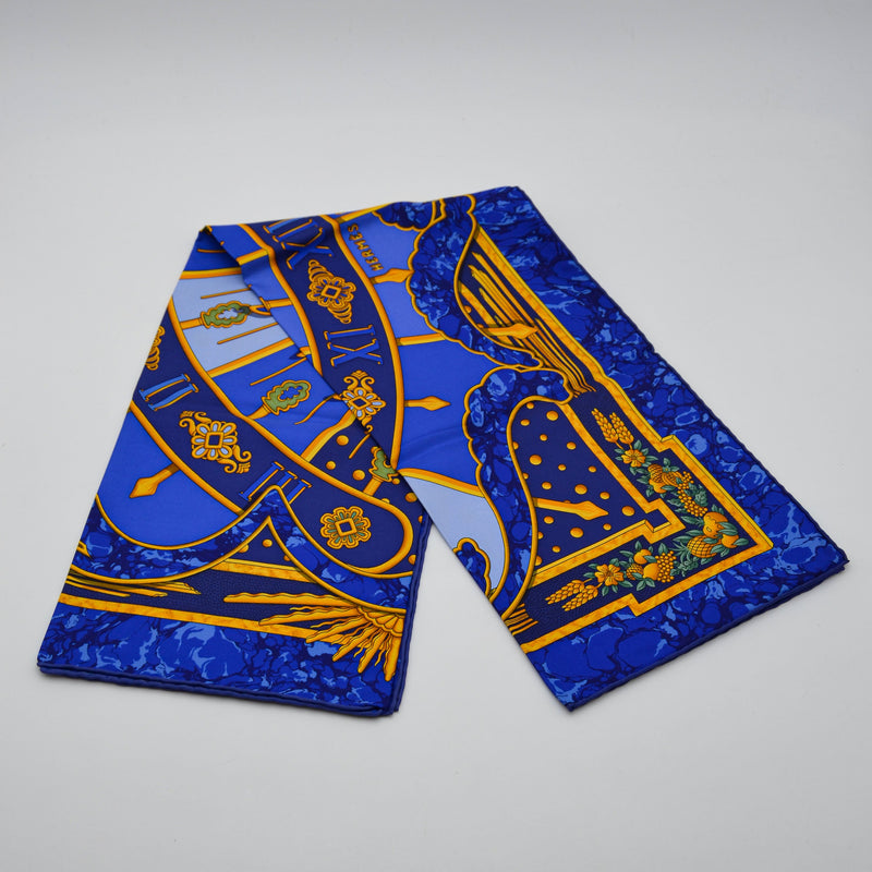 Hermès scarf “Carpe Diem” Joachim Metz 1994