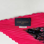 Louis Vuitton Silk Plissé Scarf