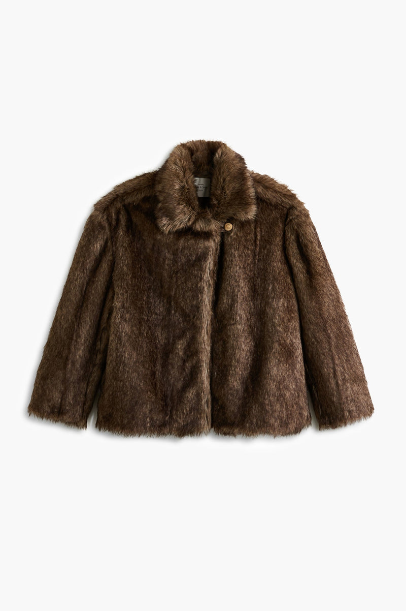 Manteau Jackie Fauve