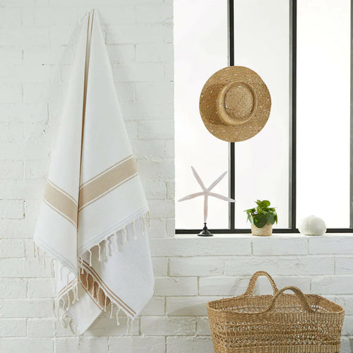 Fouta Eponge Cyclades Sahara - 100 x 200 cm | Towel