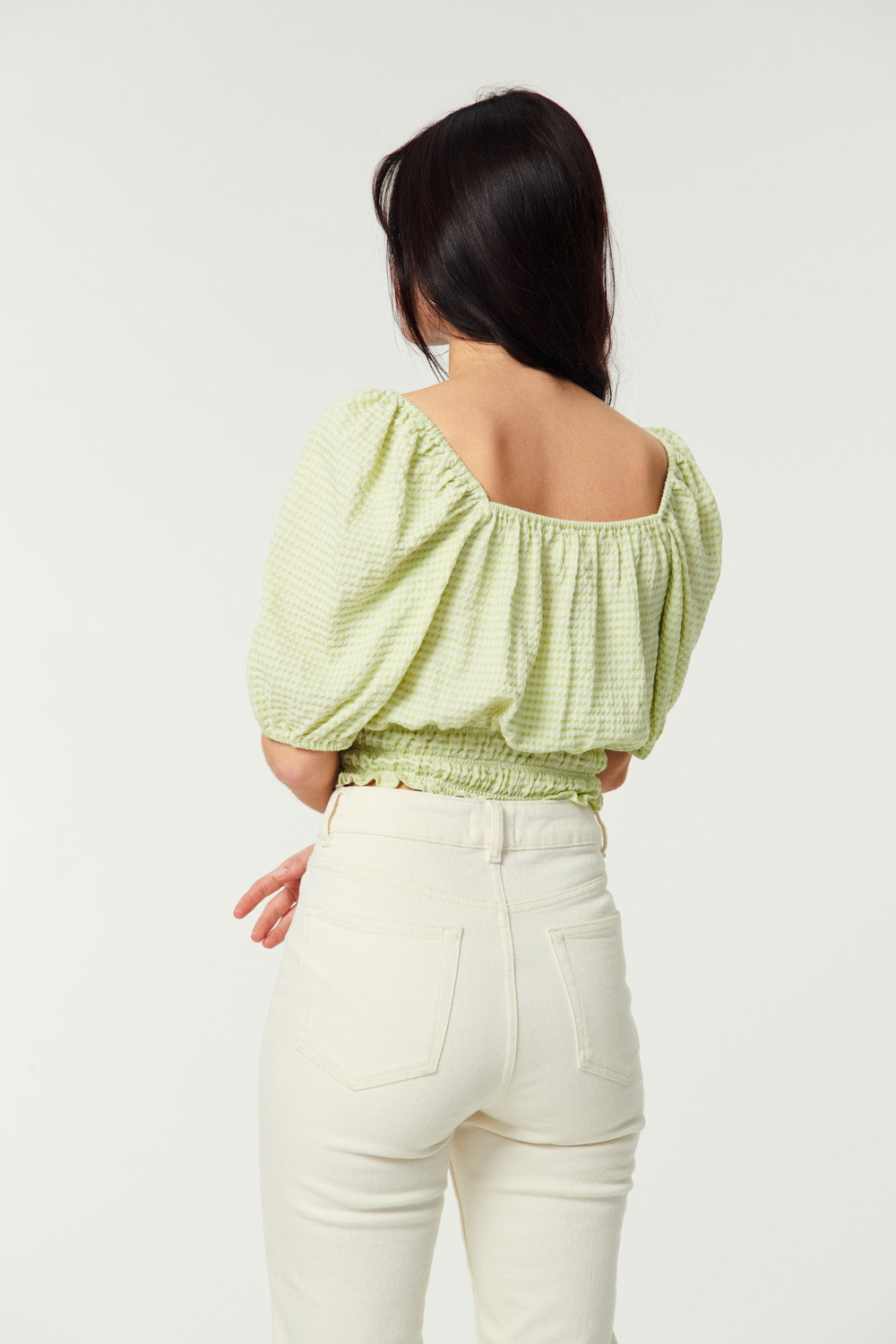 Top Fouzia - Vichy anís