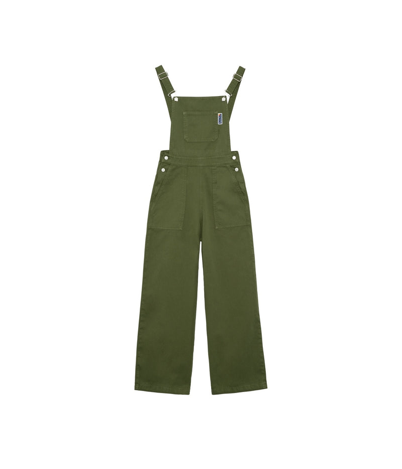 Salopette Clara Twill - Khaki - Femme