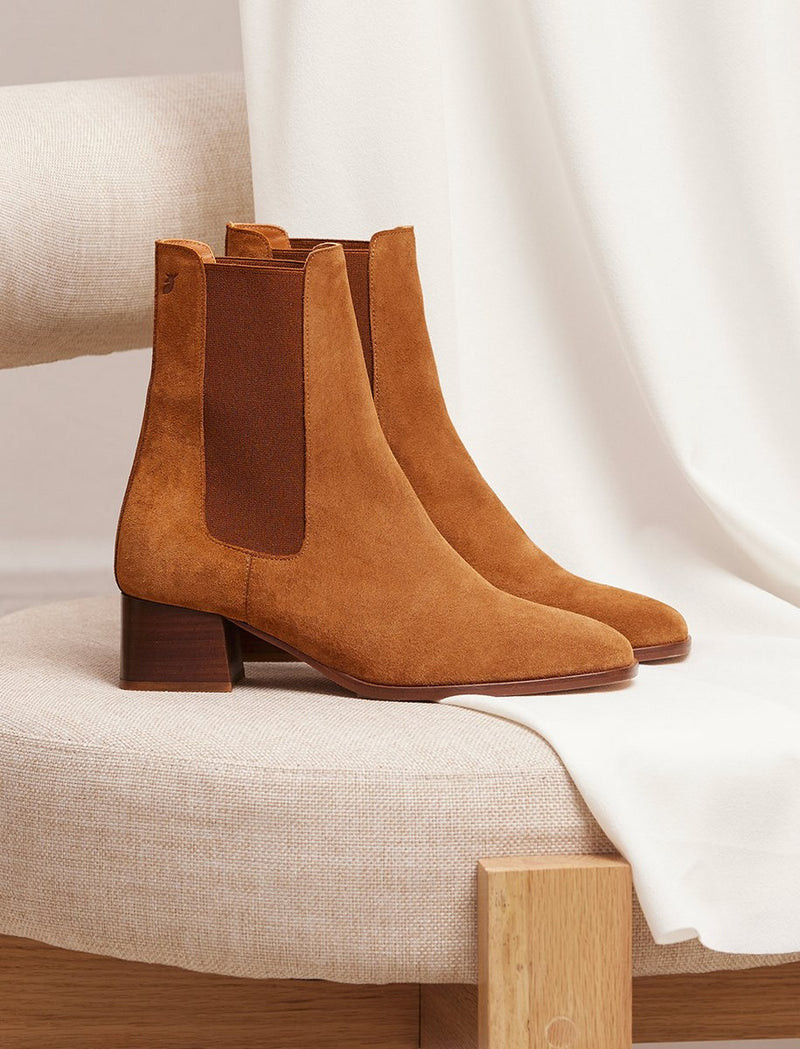 Bottines Annabelle - Châtain - Femme