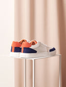 Sneakers À Lacets Frisco V3 - Blanc, Bleu & Terracotta - Homme