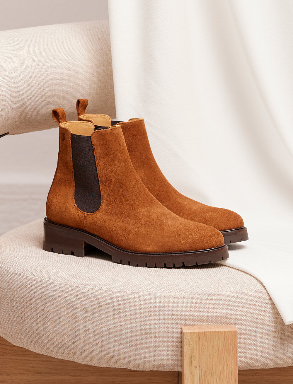 Chelsea Boots Joy - Hazelnut - Women