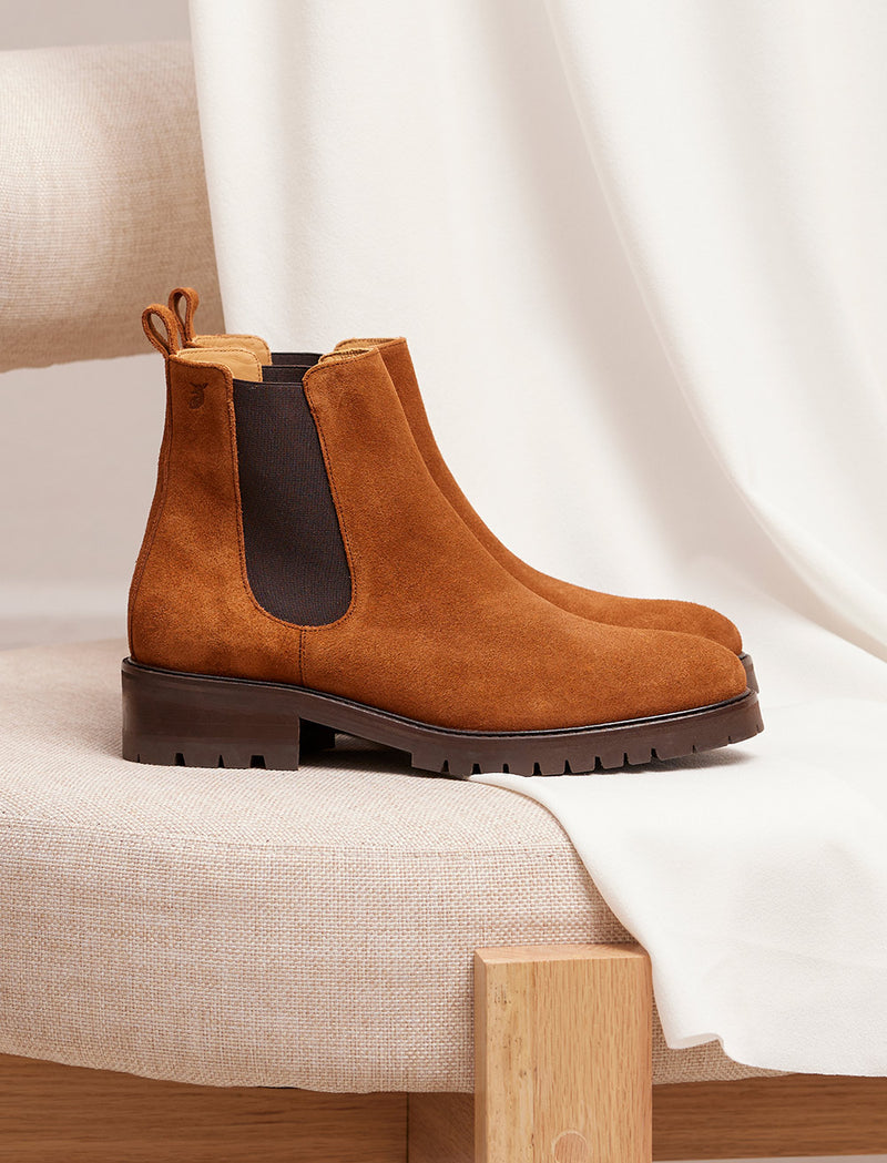 Chelsea Boots Joy - Noisette - Femme