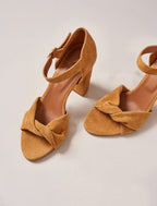 Pia Heeled Sandals - Saffron - Women