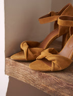 Pia Heeled Sandals - Saffron - Women