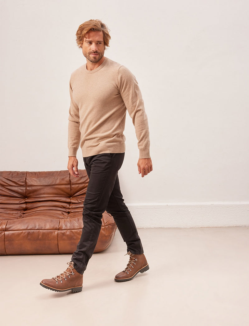 Bottines Alpine Boots - Cacao - Homme