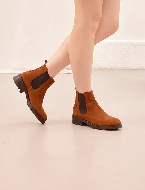Chelsea Boots Joy - Noisette - Femme