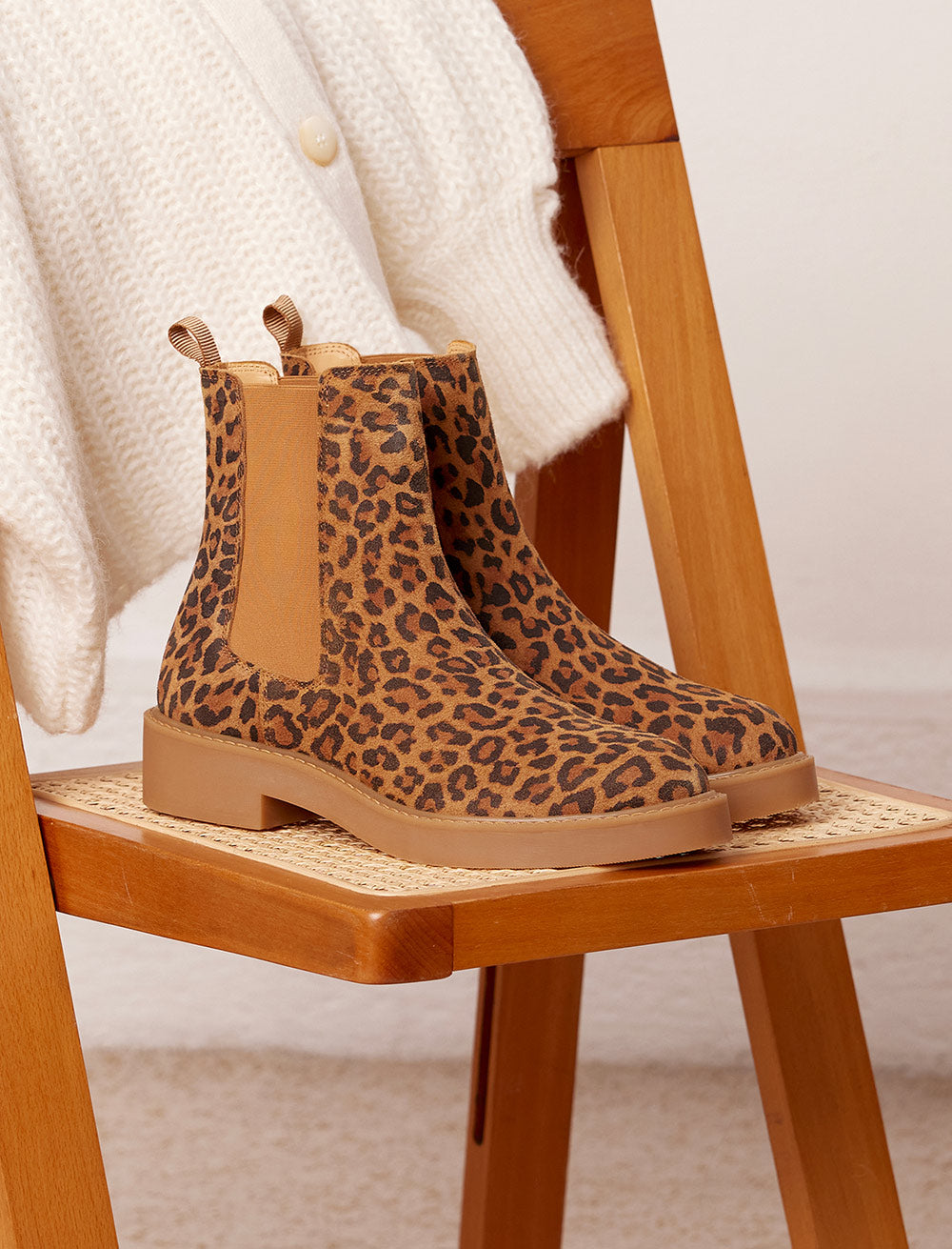 Chelsea Boots Romane - Leopardo - Mujer