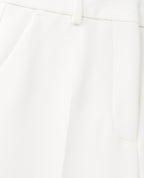 The Kooples - Pantalon Droit Écru En Crepe - Femme