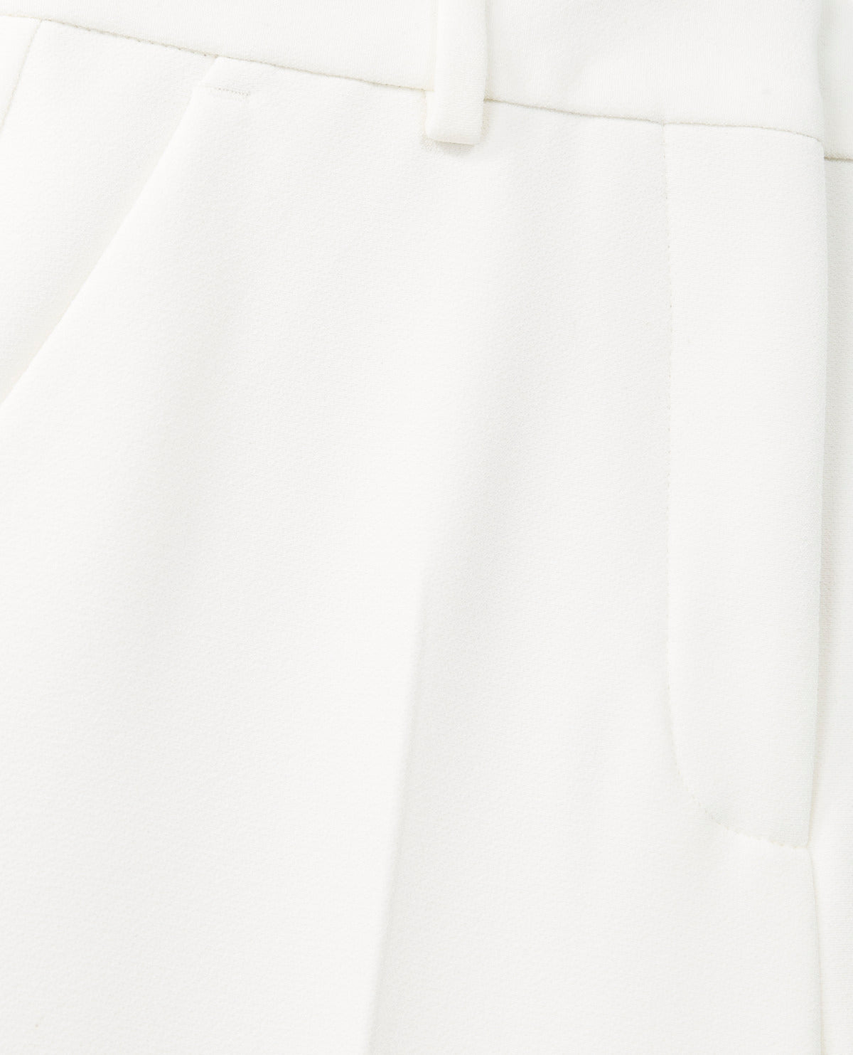 The Kooples - Pantalon Droit Écru En Crepe - Femme