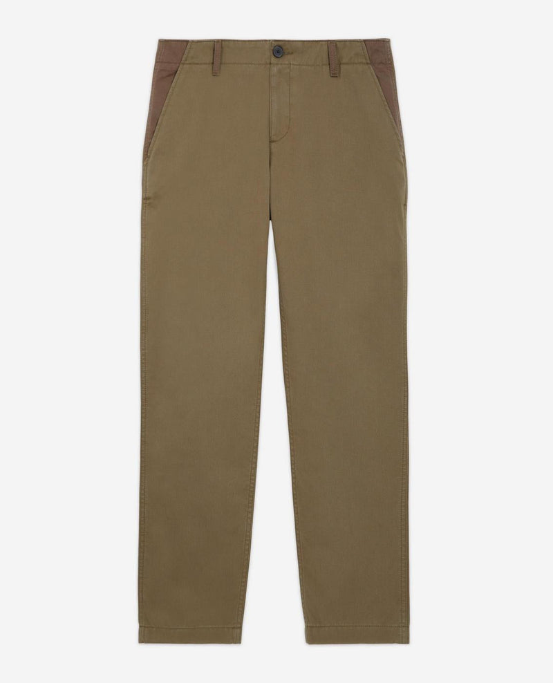 The Kooples - Pantalon Droit 7/8 - Kaki - Femme