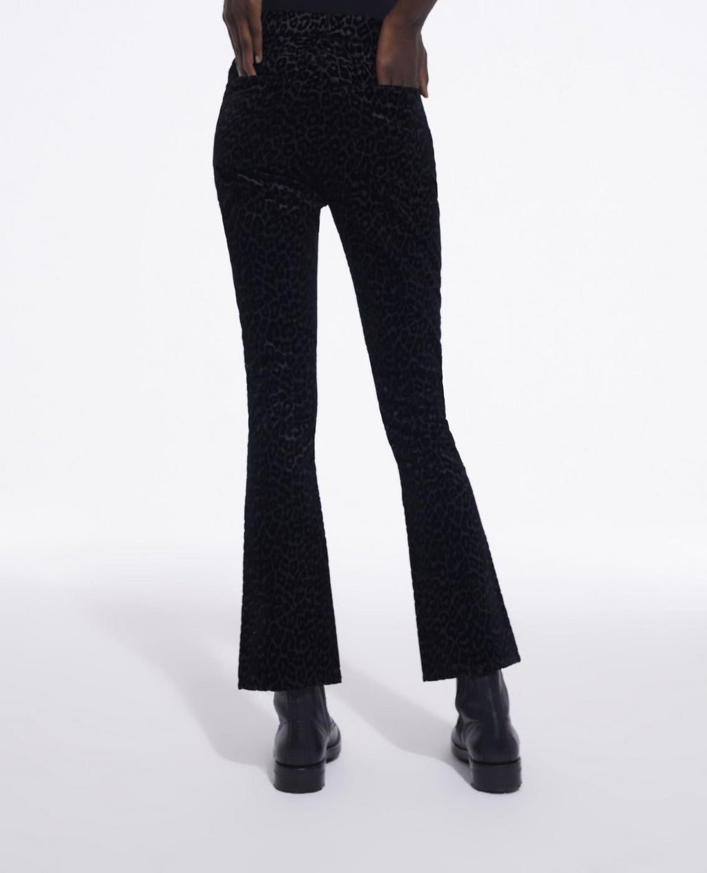 The Kooples - Bootcut Trousers - Black And Dark Gray - Women
