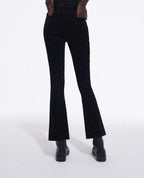 The Kooples - Bootcut Trousers - Black And Dark Gray - Women