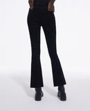 Pantalones Bootcut - Negro y gris oscuro - Mujer