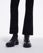 The Kooples - Bootcut Trousers - Black And Dark Gray - Women