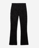 Pantalones Bootcut - Negro y gris oscuro - Mujer