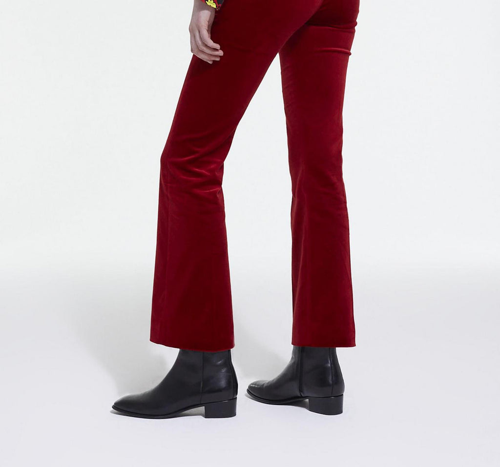 The Kooples - Pantalon Bootcut - Rouge - Femme