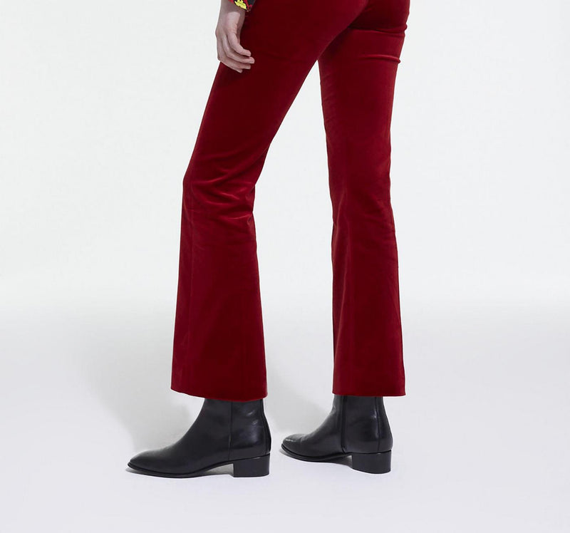 Pantalon Bootcut - Rouge - Femme