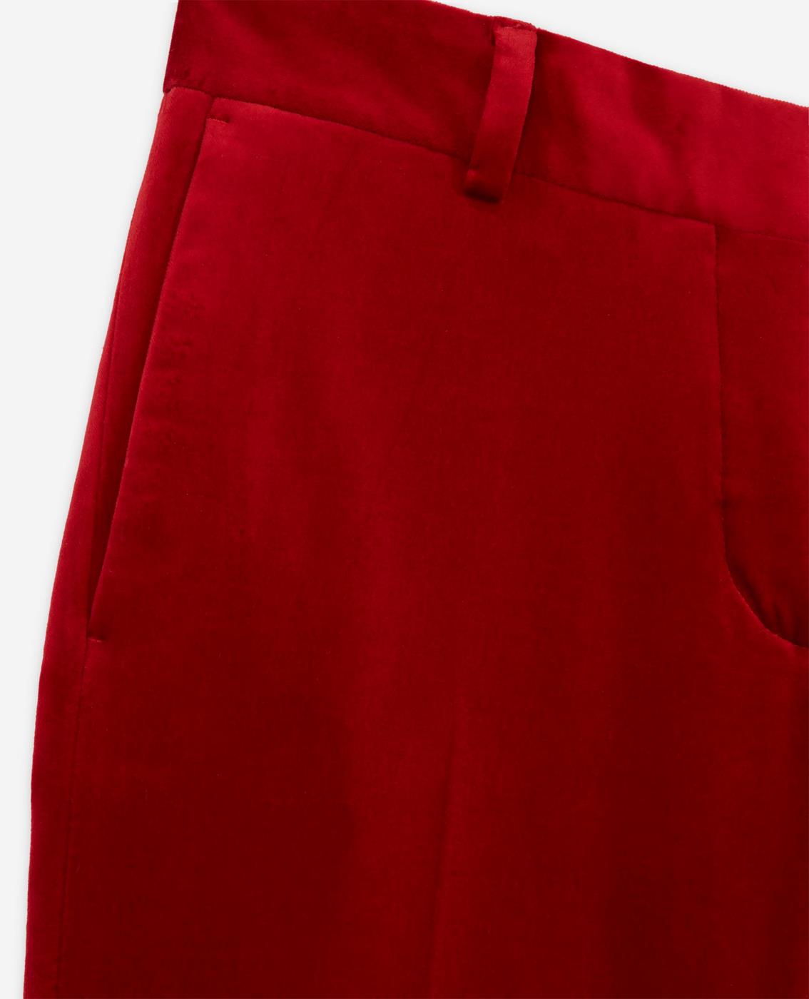 The Kooples - Pantalon Bootcut - Rouge - Femme