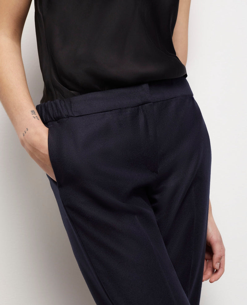 Pantalon Costume Detail Taille Elastique - Femme