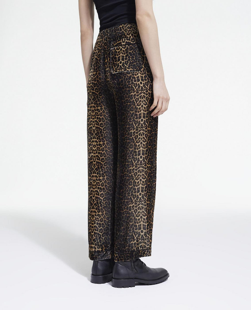 The Kooples - Pantalon Velours Stripy Leo - Femme