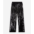 The Kooples - Wide-Leg Trousers - Black - Women