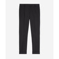 The Kooples - Pantalón Recto de Lana - Negro - Mujer