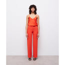 Pantalón de traje recto - Mujer