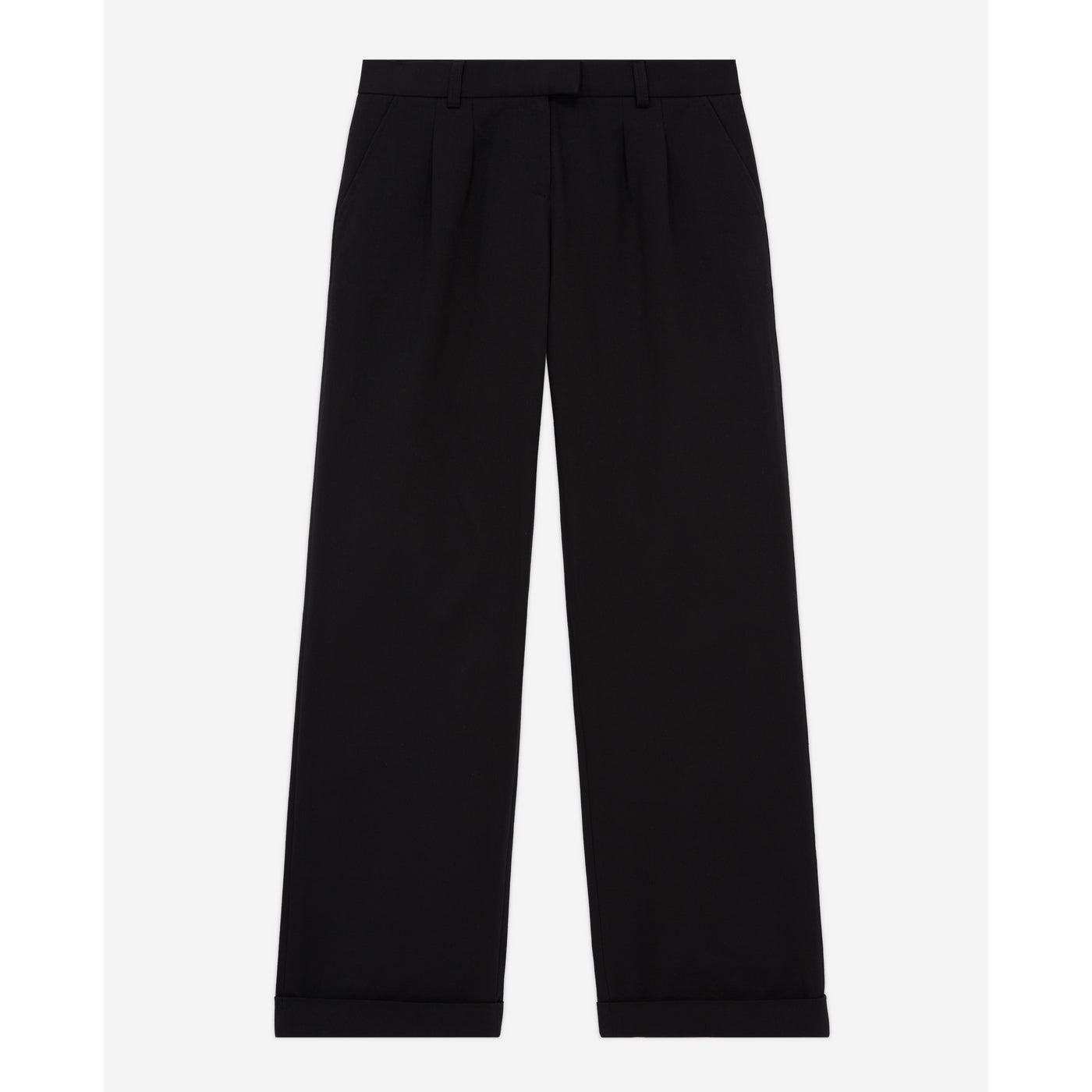 The Kooples - Wide-Leg Trousers - Black - Women