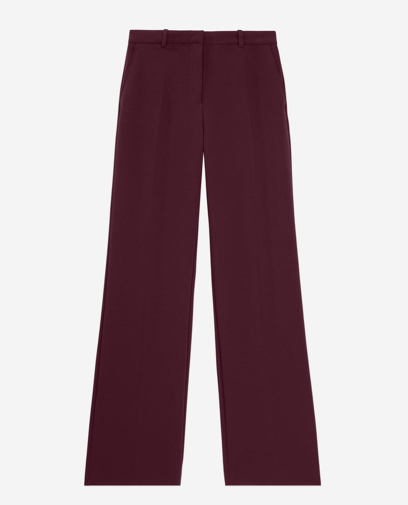 Pantalón de traje - Burdeos - Mujer